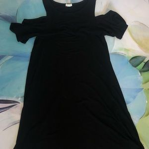 Garage cold shoulder dress